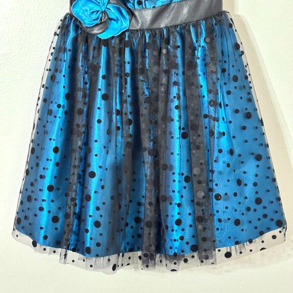 Vtg Y2K Gunne Sax Jessica McClintock Strapless Dress Polkadot Cupcake HOCO Prom - Picture 5 of 16